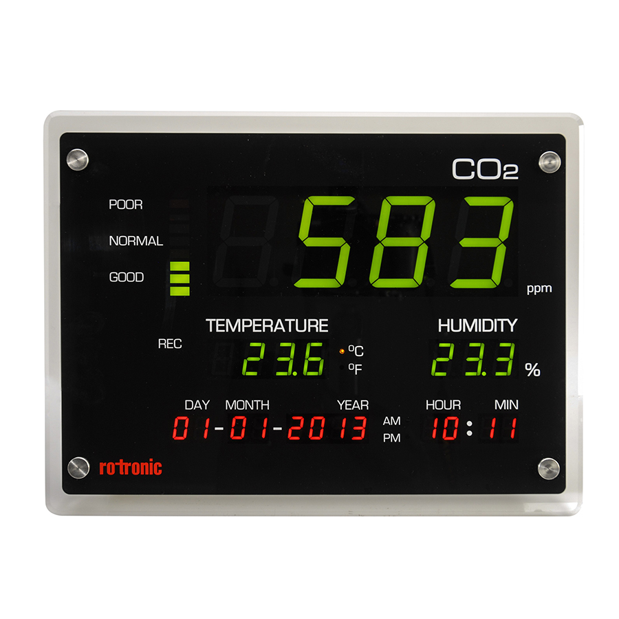 羅卓尼克CO2 DISPLAY室內(nèi)空氣質量監(jiān)測顯示